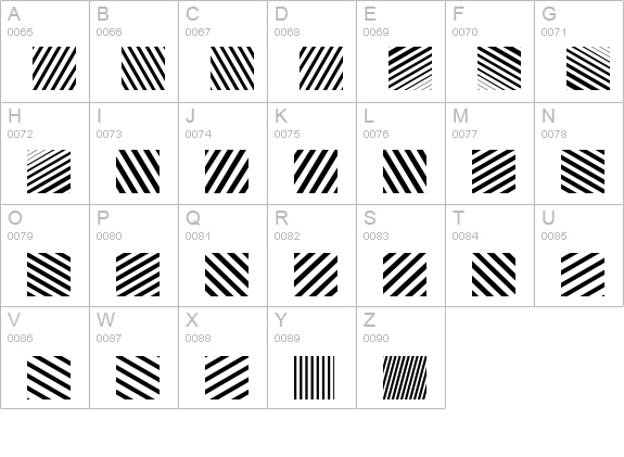 XTexturesOne uppercase A-Z preview
