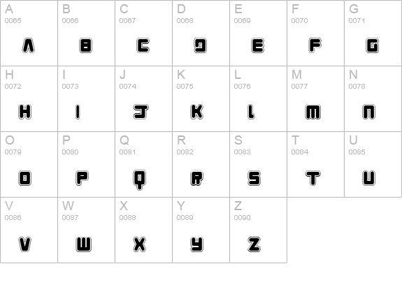 Young Techs Academy uppercase A-Z preview