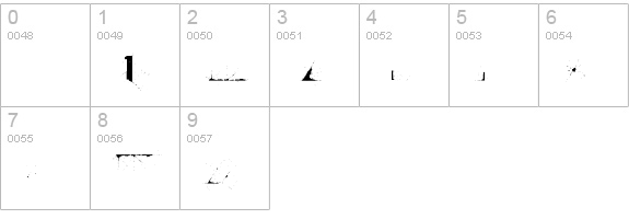 1 numbers 0-9 preview