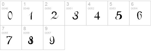 2RebelsUn numbers 0-9 preview
