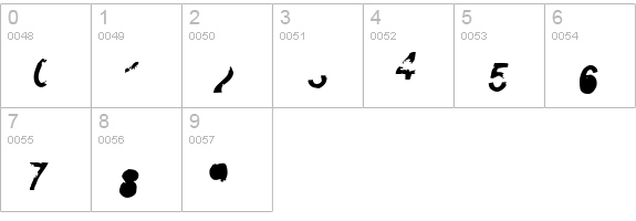 3 numbers 0-9 preview