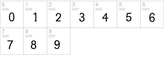 39 Smooth numbers 0-9 preview
