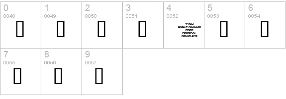 4YEOsummer numbers 0-9 preview
