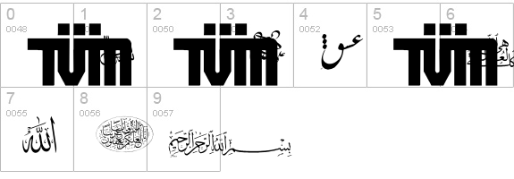 _Nemad numbers 0-9 preview