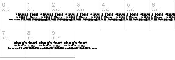 a bug's life numbers 0-9 preview