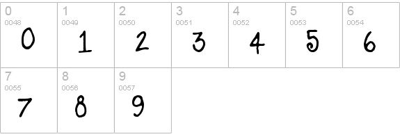 A Little Pot numbers 0-9 preview