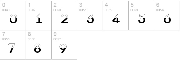 a_LancetB&W numbers 0-9 preview