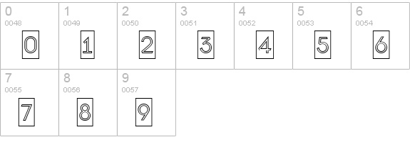 a_LancetCmOtl numbers 0-9 preview
