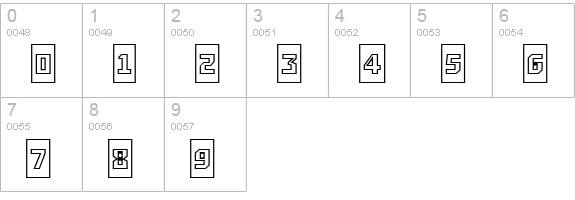 a_SimplerCmOtl Bold numbers 0-9 preview