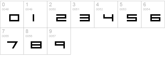 Absolute Zero
 numbers 0-9 preview