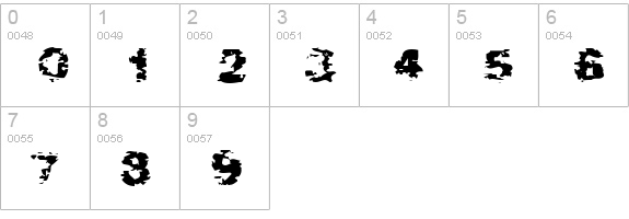 After Shok numbers 0-9 preview