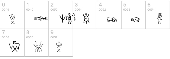 AIBeforeTheAlphabetI numbers 0-9 preview