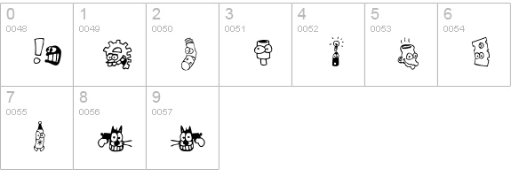 AIMoreHeds numbers 0-9 preview