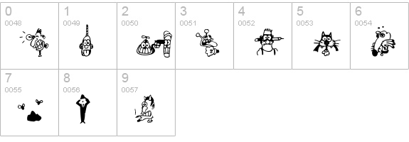 AIMoreHedsTwo numbers 0-9 preview