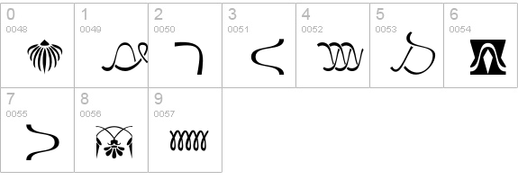 AlbumDrei numbers 0-9 preview