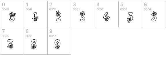Alpha Remember numbers 0-9 preview