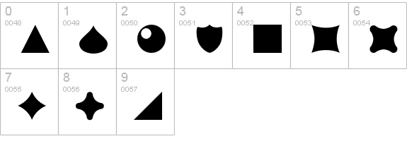 AltemusChecks numbers 0-9 preview