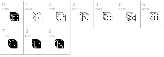 AltemusCuts numbers 0-9 preview