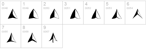 AltemusPointers numbers 0-9 preview