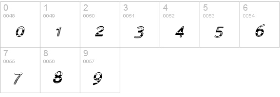 Alum Free Promotional 2 numbers 0-9 preview