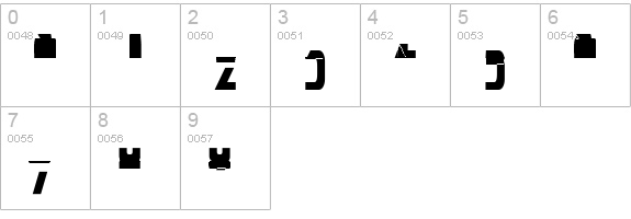 Anatol MN  numbers 0-9 preview
