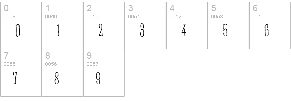 Anhedonia numbers 0-9 preview