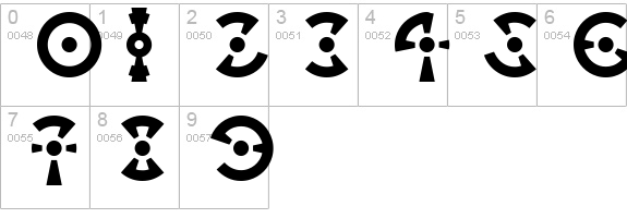 Anillo numbers 0-9 preview
