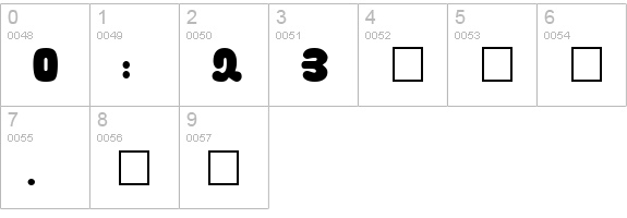 Arax numbers 0-9 preview