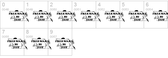 Art Supplies JL numbers 0-9 preview