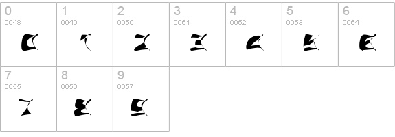 Artsee numbers 0-9 preview
