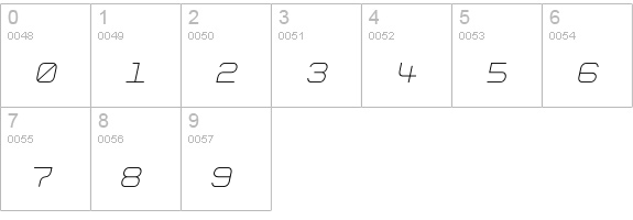 Aspirin-Refill-Dazed numbers 0-9 preview