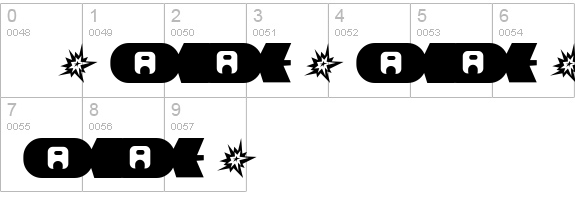 AtomBomb Speedster numbers 0-9 preview