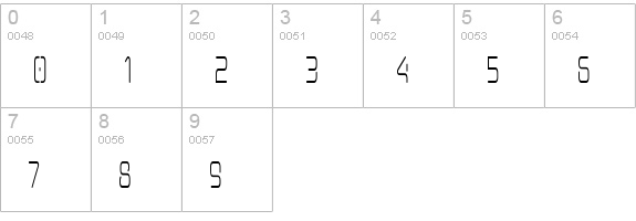Aunchanted Condense numbers 0-9 preview