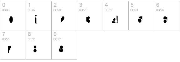 AutoSuggestionPlain numbers 0-9 preview