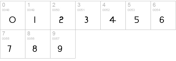 Azrael numbers 0-9 preview