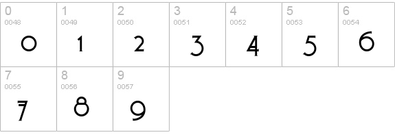 Babes In Toyland NF numbers 0-9 preview
