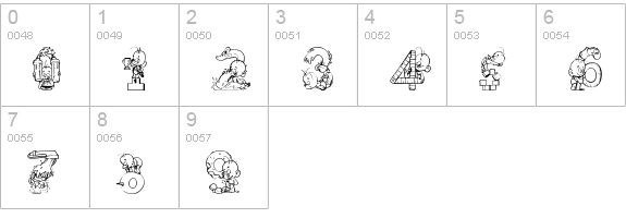 Baby! numbers 0-9 preview