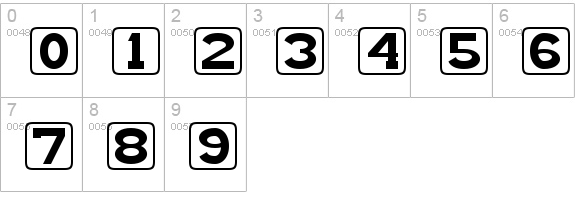 Baby Blocks numbers 0-9 preview