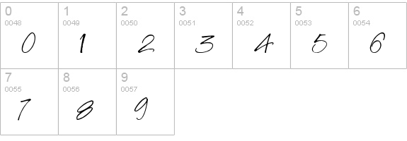 Baby Bowser numbers 0-9 preview