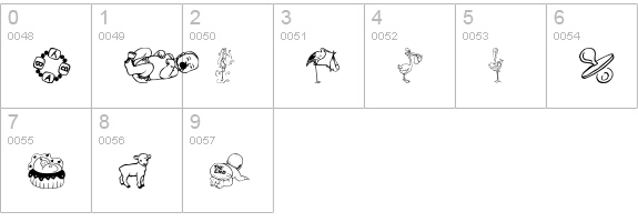Baby Time numbers 0-9 preview