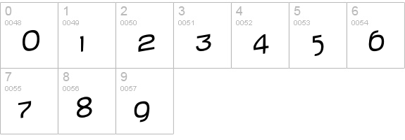 BabyMinePlumpJumping numbers 0-9 preview