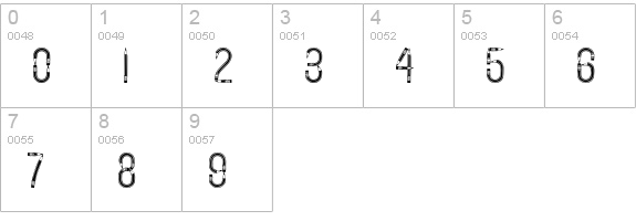 BackToSchool numbers 0-9 preview