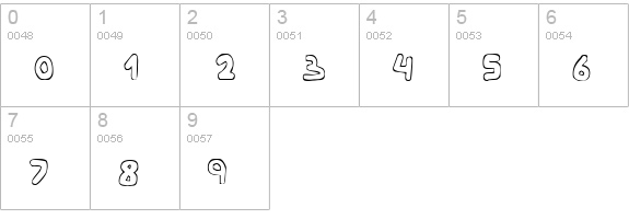 barakbalon1 numbers 0-9 preview