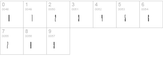 Barcode-Two numbers 0-9 preview