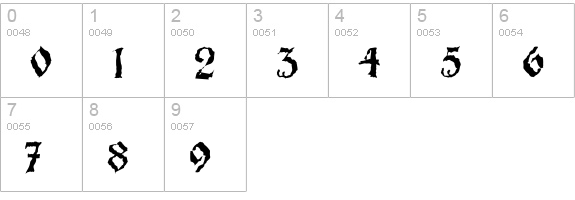 Barlos-Random numbers 0-9 preview
