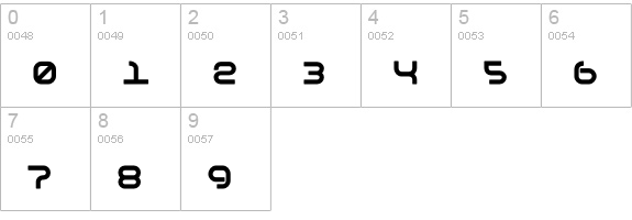 Basis-HeavyRound numbers 0-9 preview