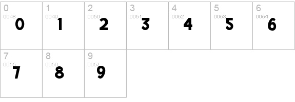 BattleLines numbers 0-9 preview