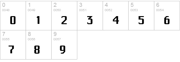 Beijing SSi Light numbers 0-9 preview