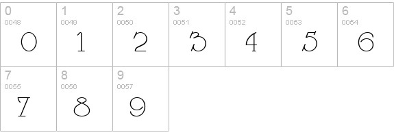 BerglingFantasiaNF numbers 0-9 preview