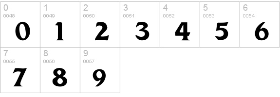 Big Bad Wolf numbers 0-9 preview